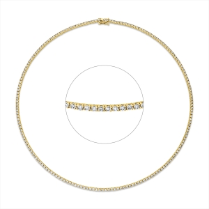 Collier 18 kt GG