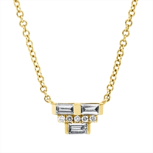 Collier 14 kt GG, mit ZÖ 40 cm + 43 cm