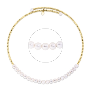 Collier  18kt Gelbgold mit 0,00ct Diamanten