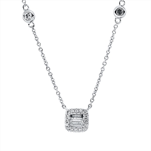 Collier 18 kt WG