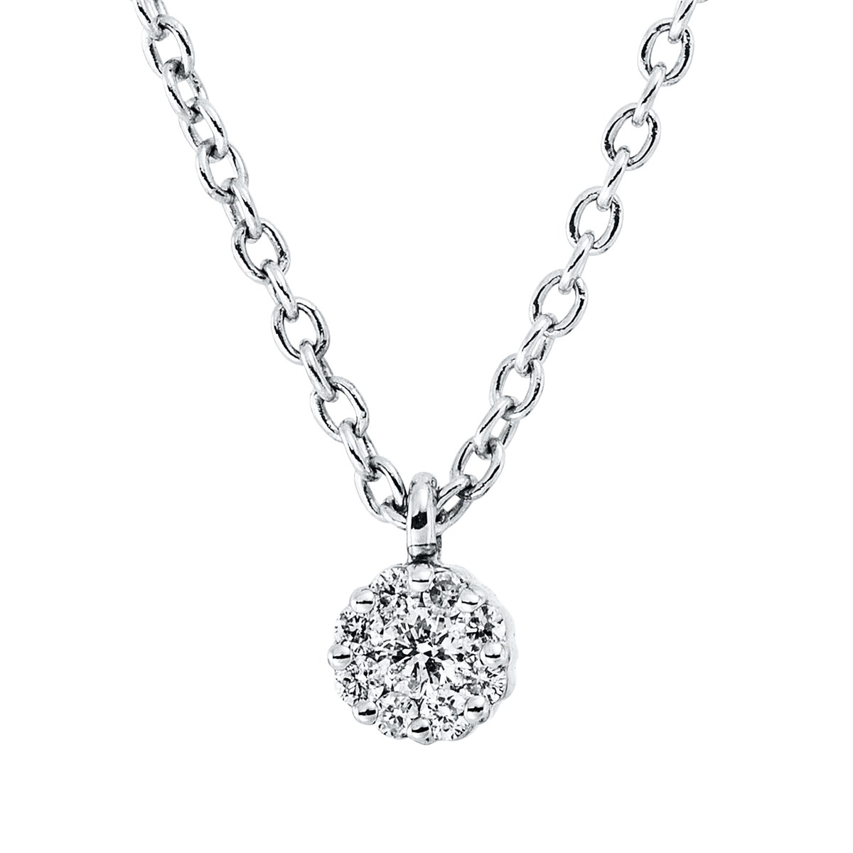 Collier 18 kt WG