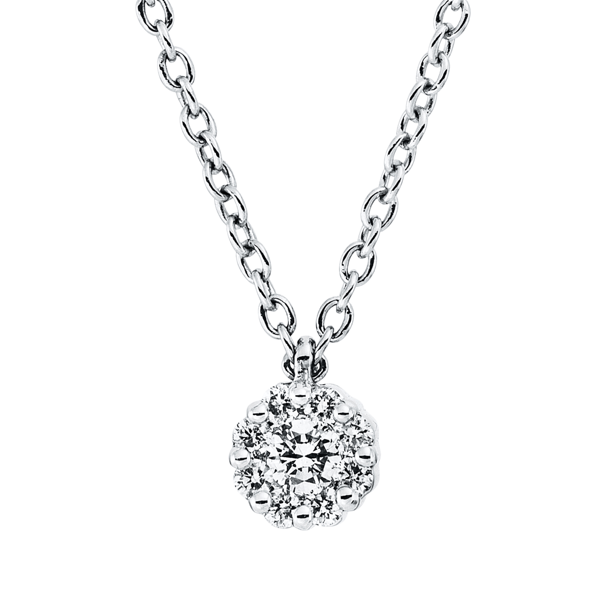 Collier 18 kt WG