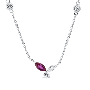 Collier 18 kt WG