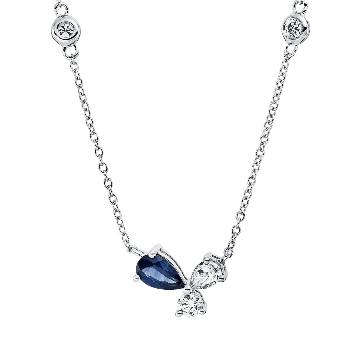 Collier 18 kt WG