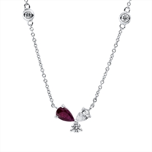 Collier 18 kt WG