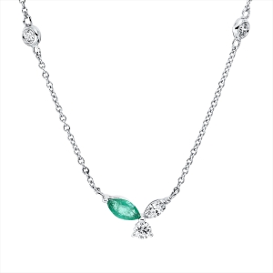 Collier 18 kt WG