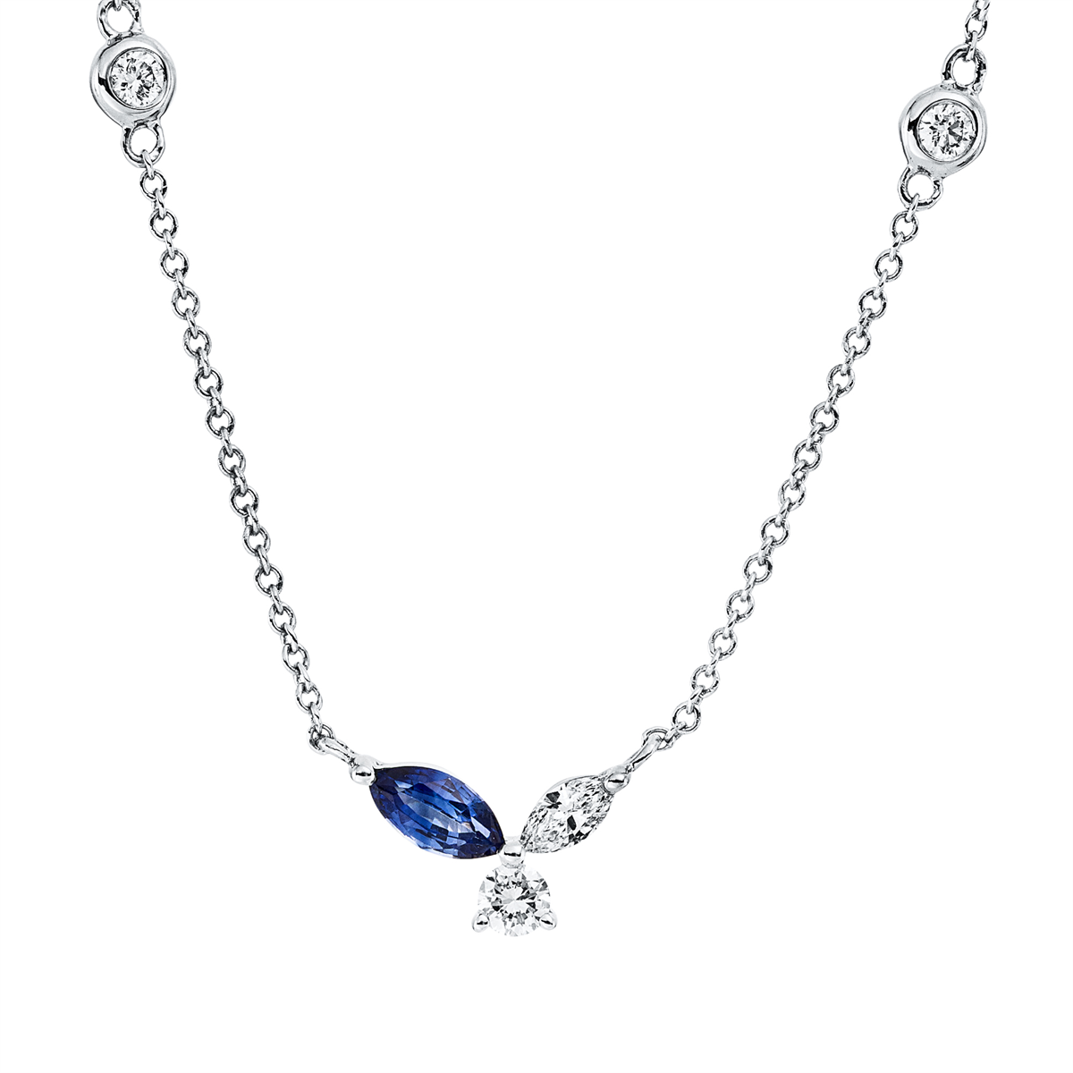 Collier 18 kt WG
