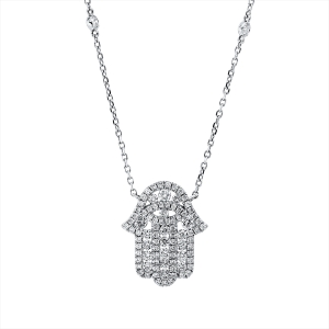 Collier 18 kt WG, Hand