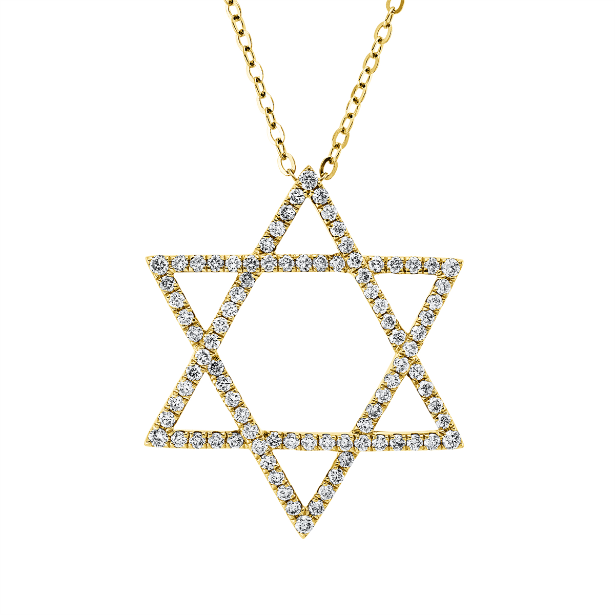 Collier 18 kt GG, Stern