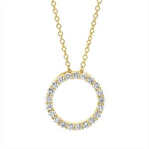 Collier 18 kt GG, mit ZÖ 40 cm