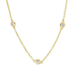 Collier Zarge 18 kt GG