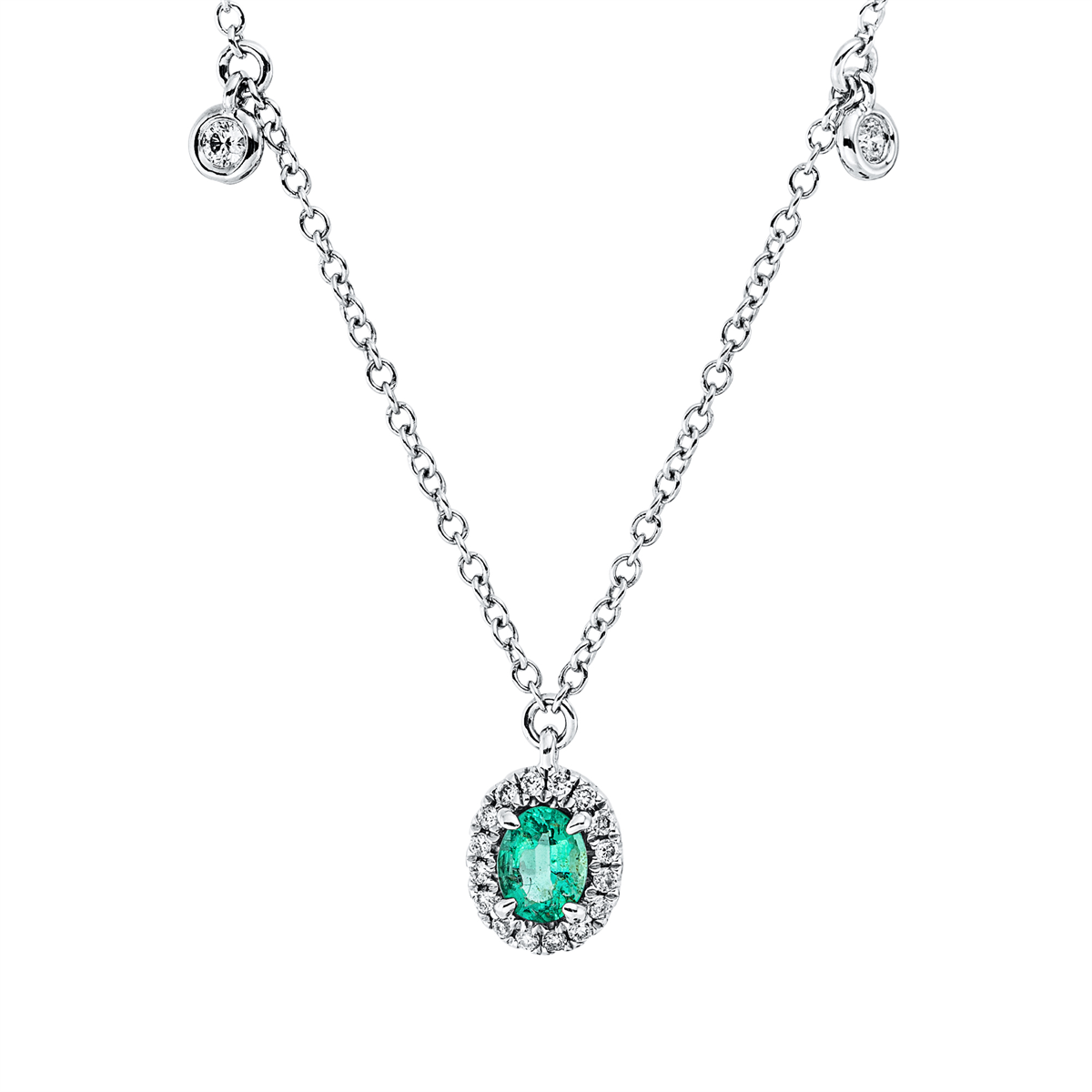 Collier 18 kt WG