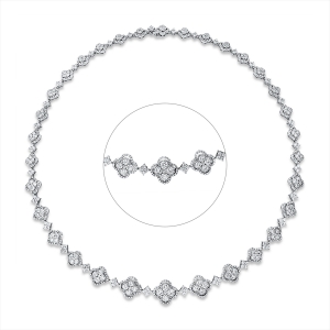 Collier 18 kt WG
