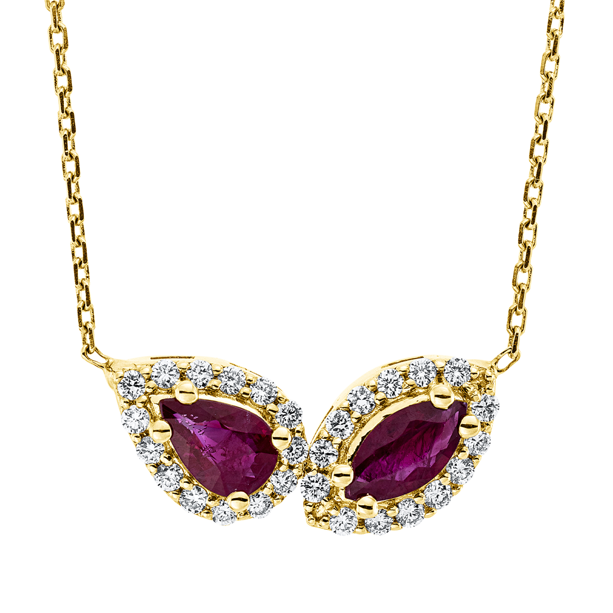 Collier 18 kt RG