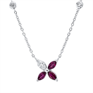 Collier 18 kt WG