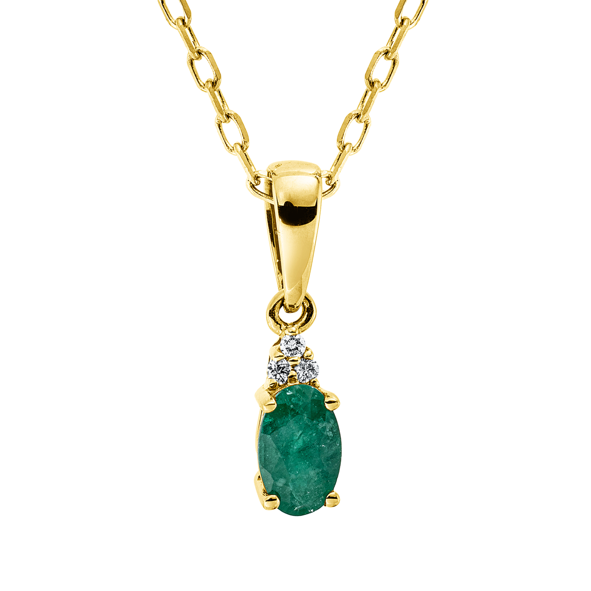 Collier 4er-Krappe 18 kt GG