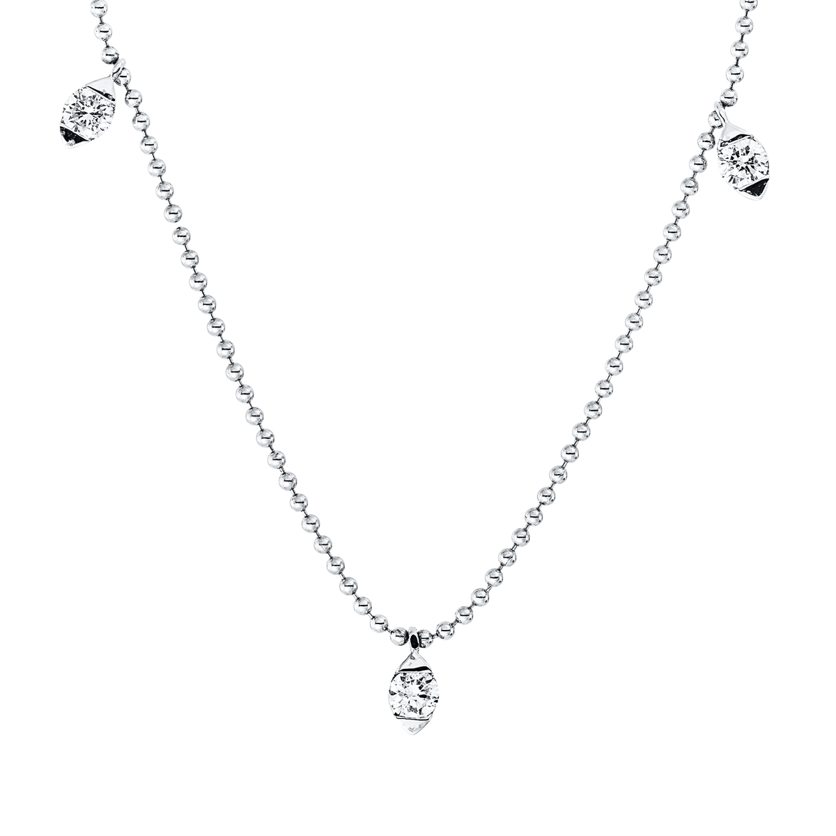 Collier 18 kt WG