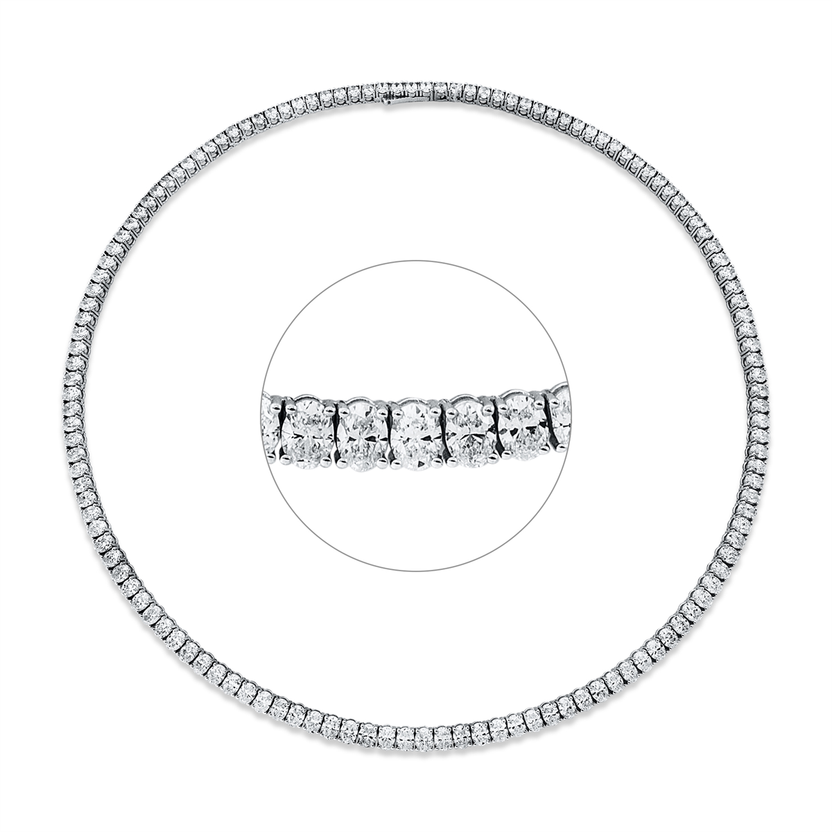 Collier 18 kt WG