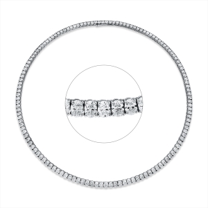 Collier 18 kt WG