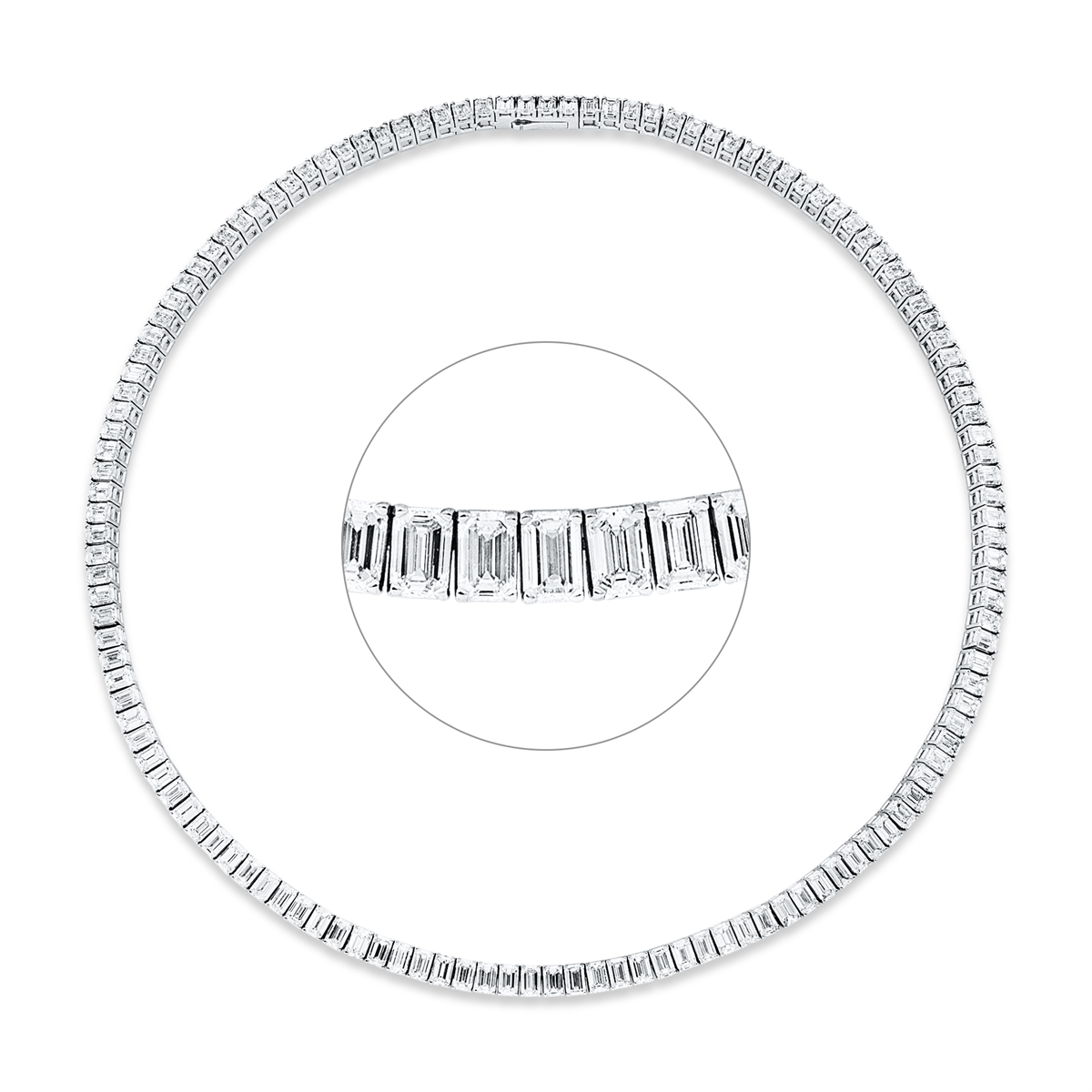 Collier 18 kt WG