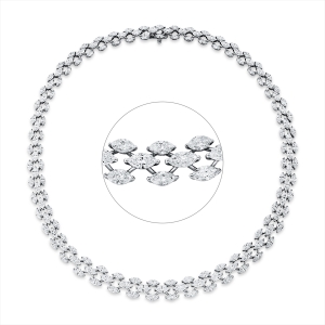 Collier 18 kt WG