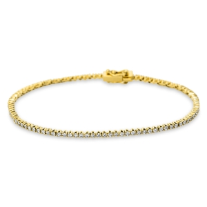 Tennisarmband  18kt Gelbgold mit 1,03ct Diamanten