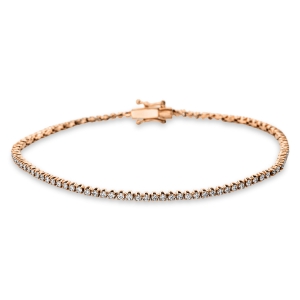 Tennisarmband  18kt Gelbgold mit 1,03ct Diamanten