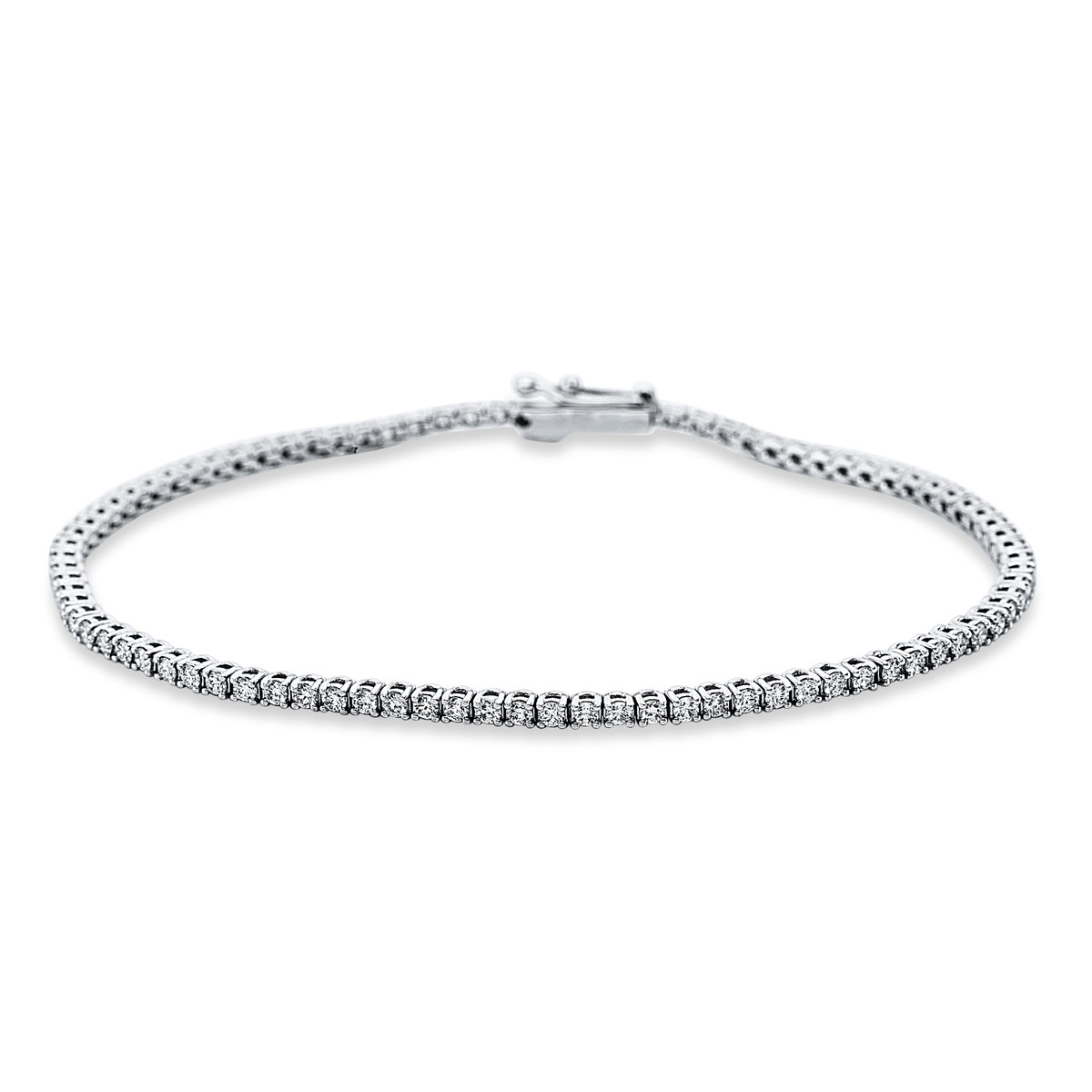 Tennisarmband  18kt Weißgold mit 1,33ct Diamanten
