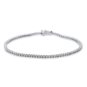 Tennisarmband  18kt Weißgold mit 1,33ct Diamanten