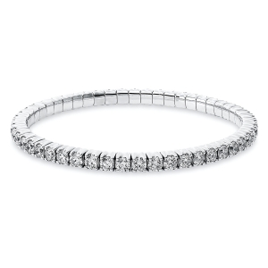 Armband 4er-Krappe 18 kt GG, Flex-Band, variabel