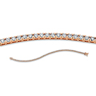 Armband 18 kt RG, mit ZÖ 15cm, 16cm, 17cm