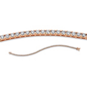 Armband 18 kt RG, mit ZÖ 15cm, 16cm, 17cm