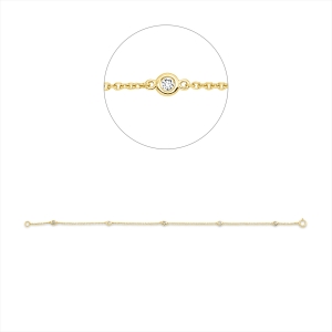 Armband 18 kt GG