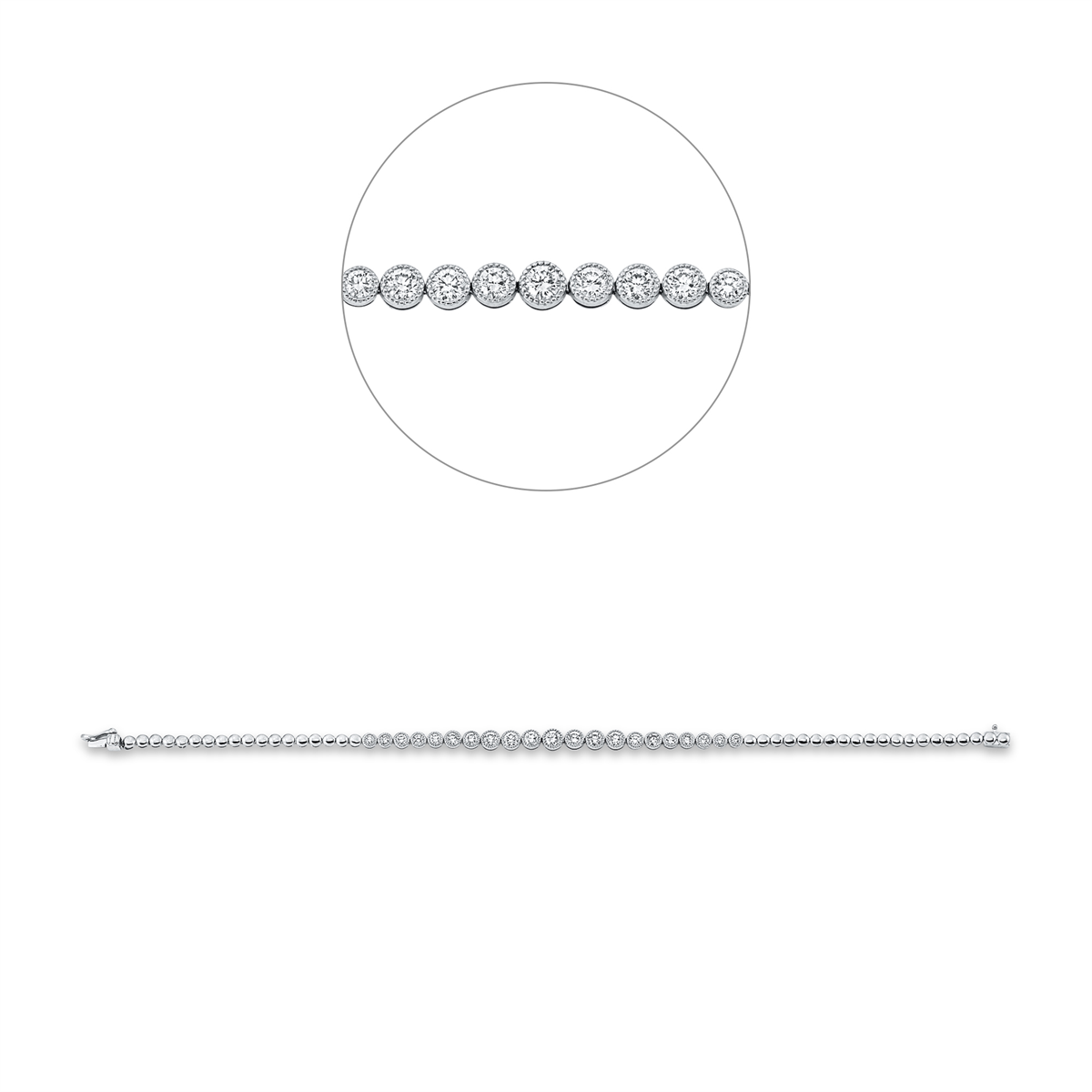 Armband Zarge 18 kt WG