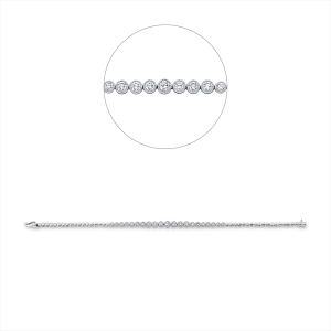 Armband Zarge 18 kt WG