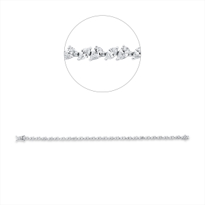 Armband 18 kt WG