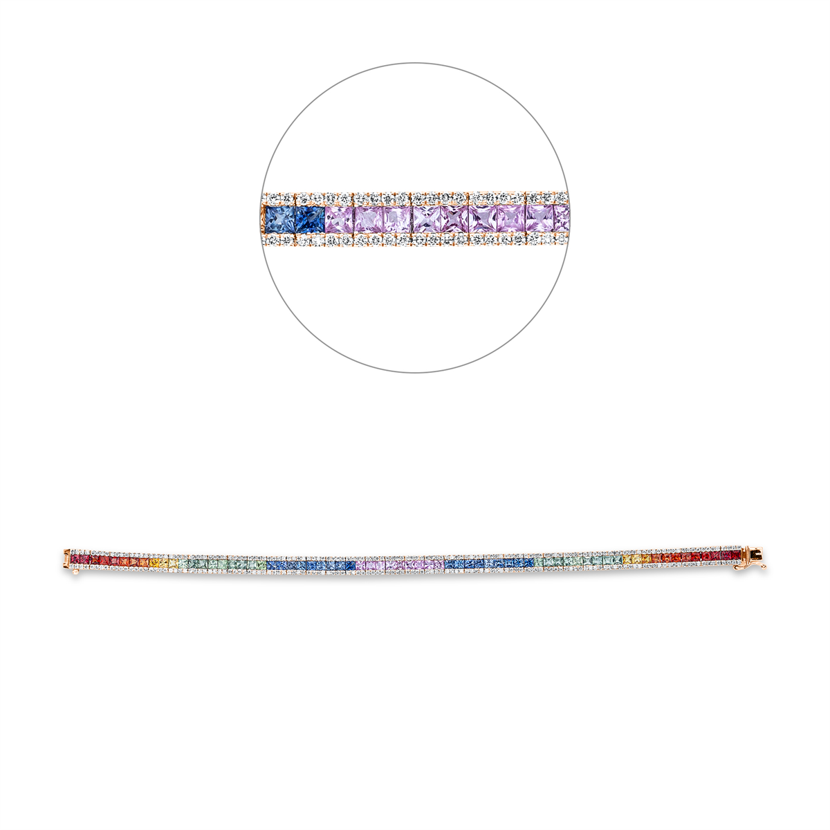 Armband 18 kt RG