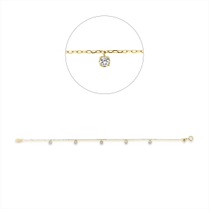 Armband 18 kt GG