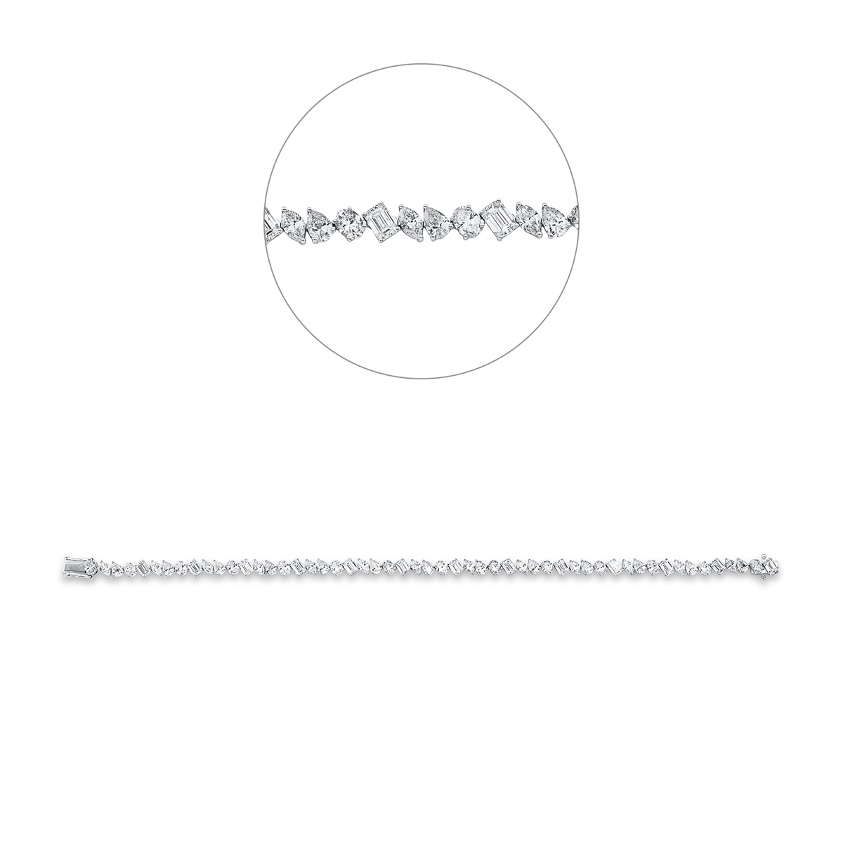 Armband 18 kt WG