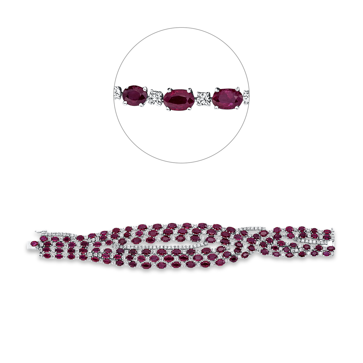 Armband 18 kt WG