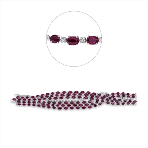 Armband 18 kt WG