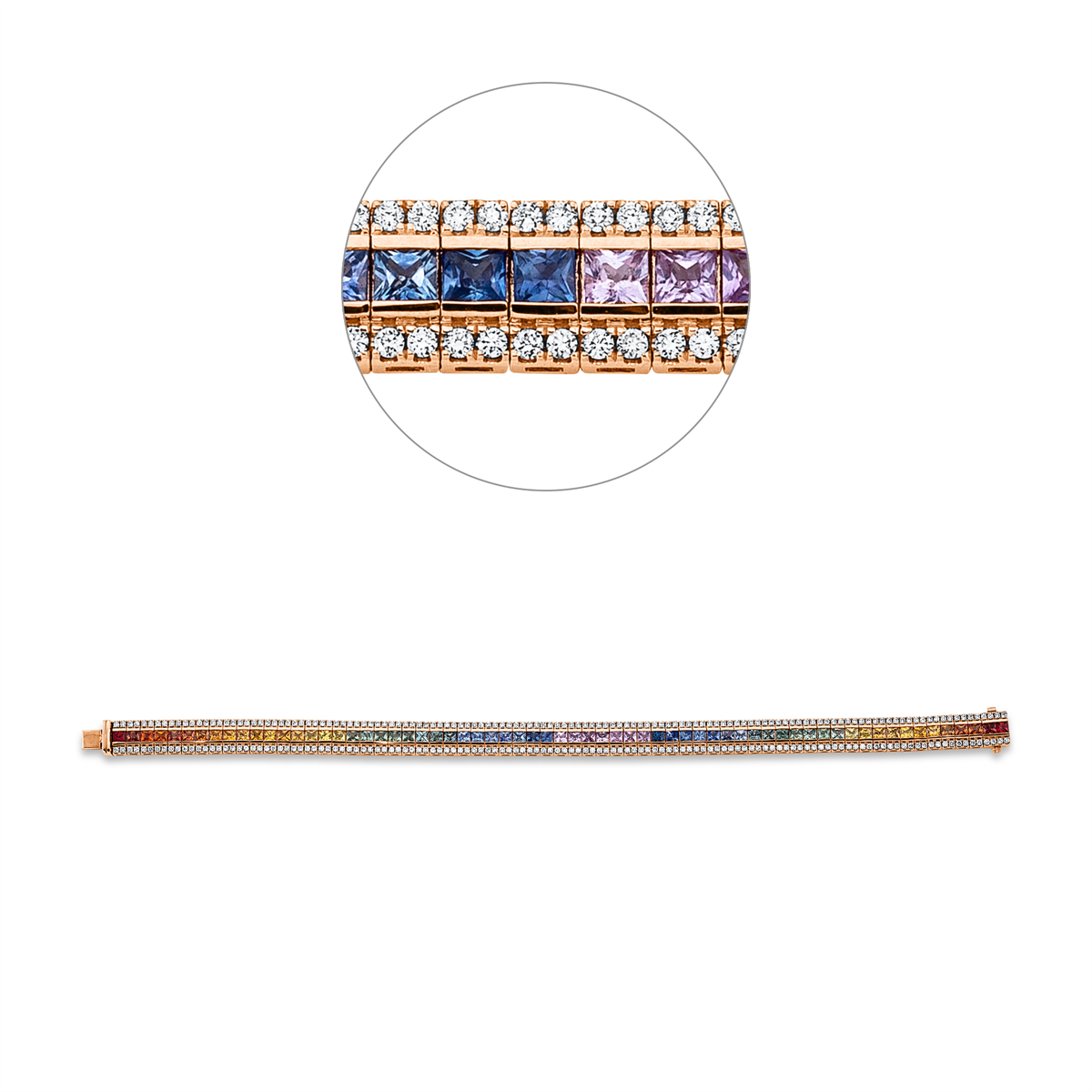 Armband 18 kt RG