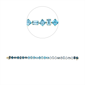 Armband 4er-Krappe 18 kt GG