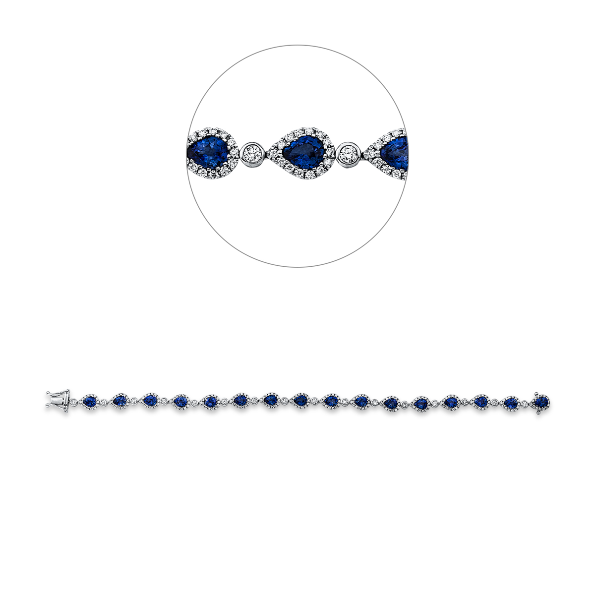 Armband 18 kt WG