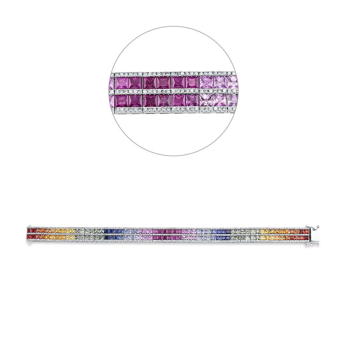 Armband 18 kt WG