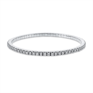 Armband 18 kt RG, Flex-Band, variabel