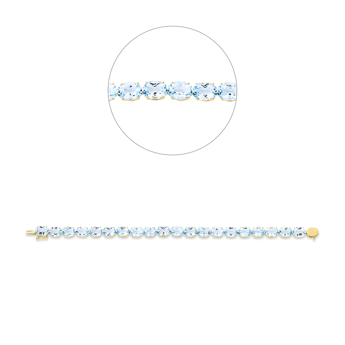 Armband 18 kt GG
