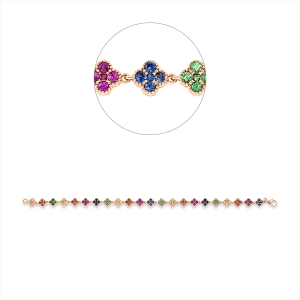 Armband 18 kt RG