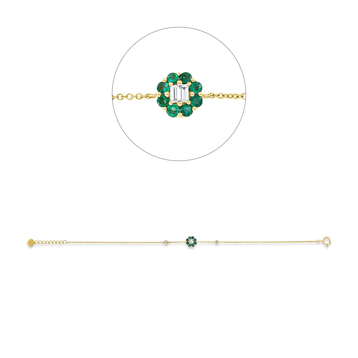 Armband 18 kt GG