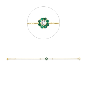 Armband 18 kt GG